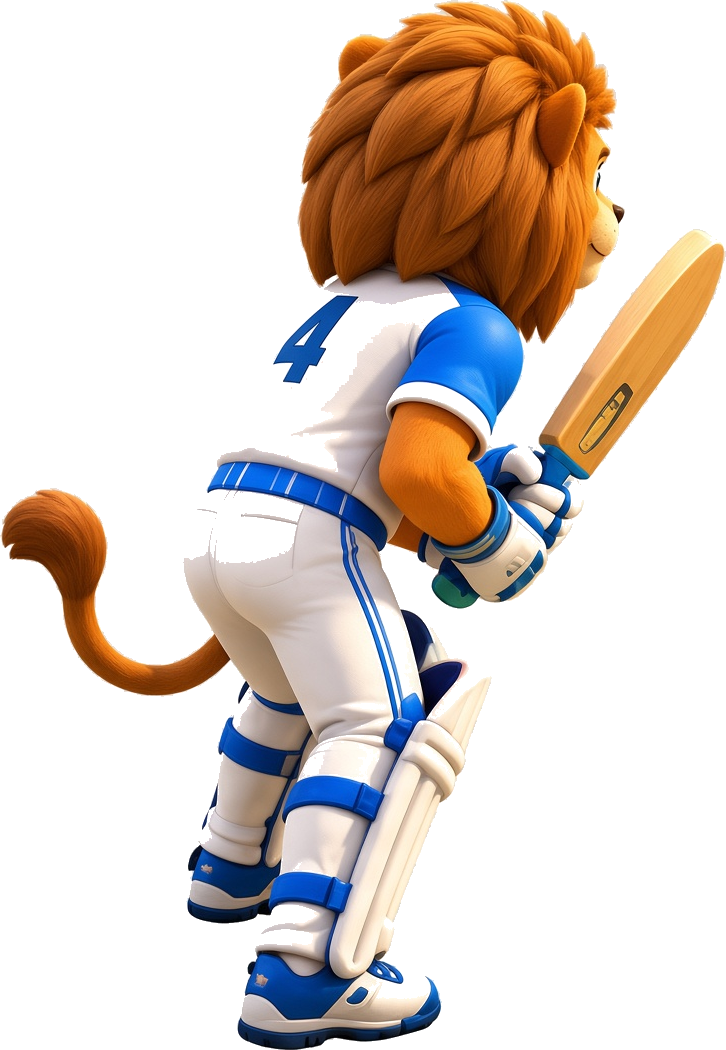 Lion Cricket batsman